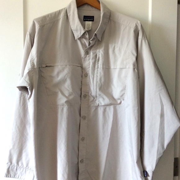 Patagonia Other - Patagonia UPF protection Longsleeve  buttonup - Mens XL- Sand